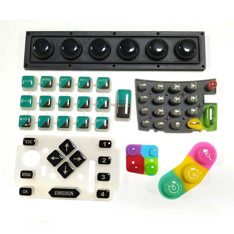 十幾款硅膠滴膠按鍵 按鍵滴膠 滴膠工藝供應